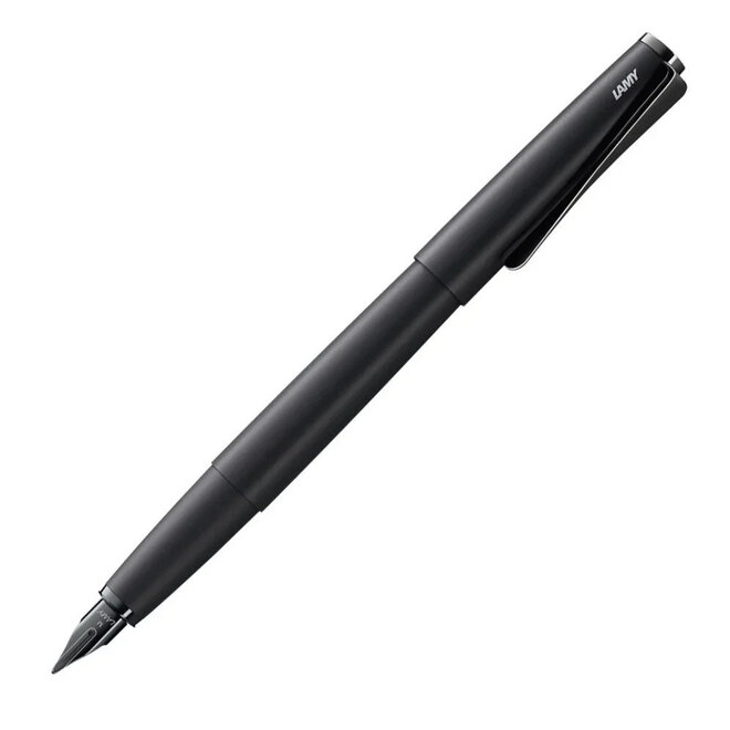 Lamy Studio Fountain Pen - All Black Medium
