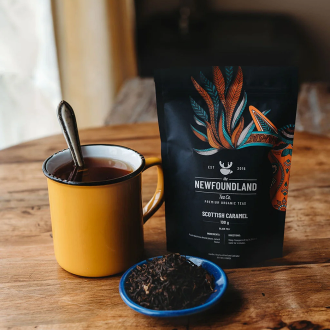 Newfoundland Tea Company: Large 100g Tea - Scottish Caramel