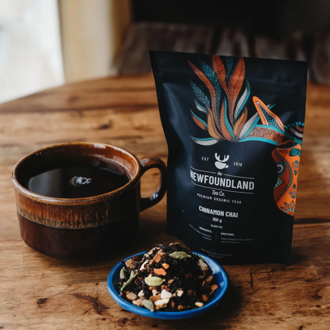 Newfoundland Tea Company: Large 100g Tea - Cinnamon Chai