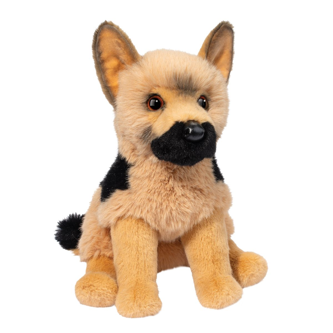 Douglas Cuddle Toy Plush - Steel German Shepherd