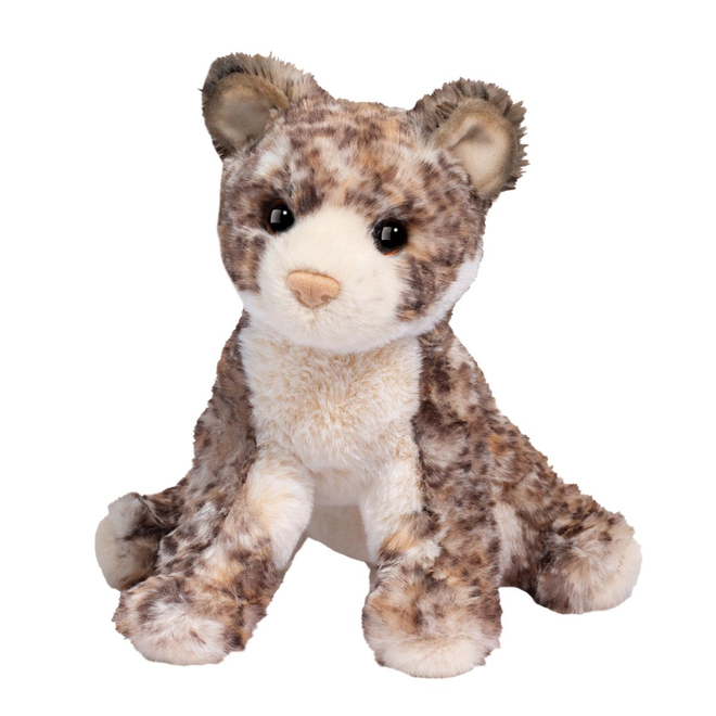 Douglas Cuddle Toy Plush - Lacie Leopard, Mini Soft