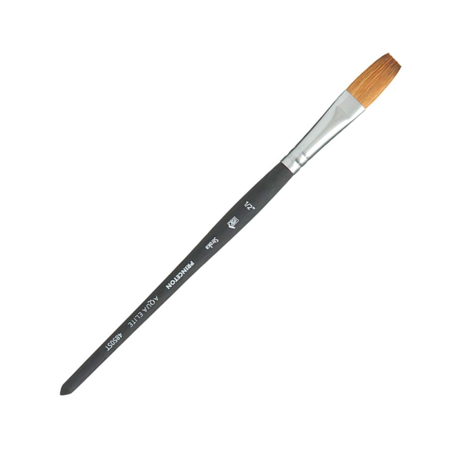 Princton Aqua Elite Synthetic Kolinsky Sable Watercolour One Stroke 1/2''