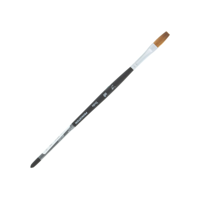 Princeton Aqua Elite Synthetic Kolinsky Sable Watercolour Brush - One Stroke 1/4''