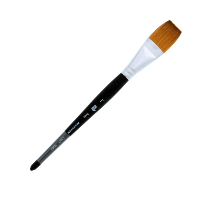 Princton Aqua Elite Synthetic Kolinsky Sable Watercolour Brushes, One Stroke 1''