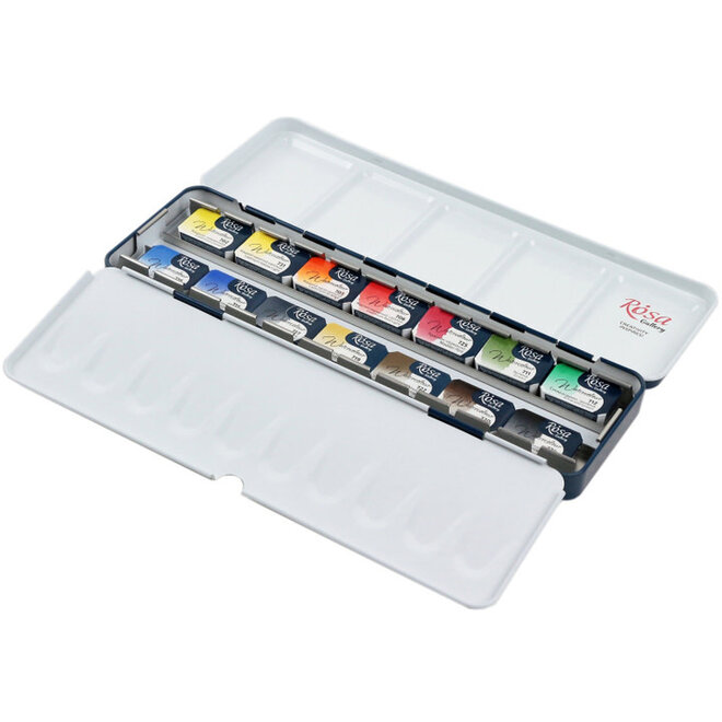 Rosa Gallery Classic Watercolour Set Of 14 Full Artist Quality Pans