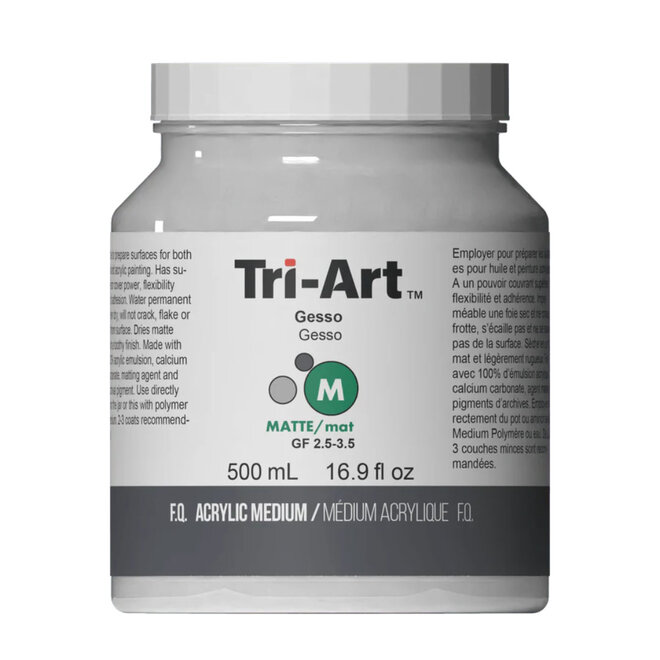 Tri-Art Mediums: Clear Gesso 500mL