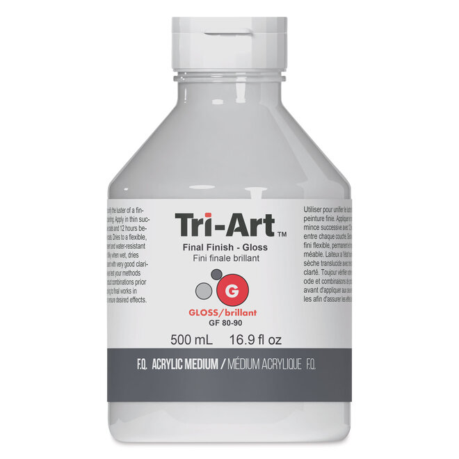 Tri-Art Mediums: Final Finish Gloss 500mL