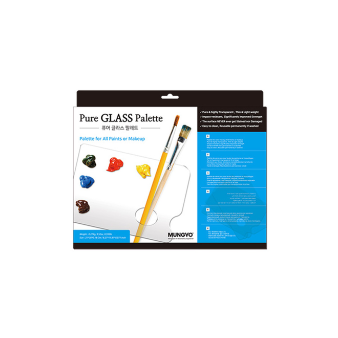 Mungyo Pure Glass Palette - 21x30cm