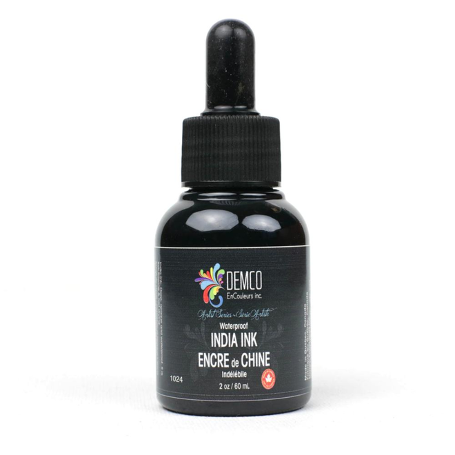 Demco Waterproof India Ink 2Oz / 60Ml
