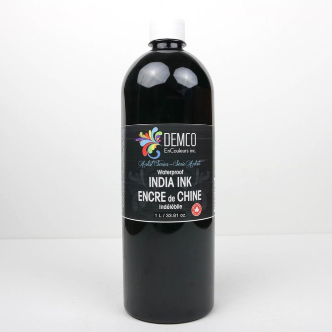 Demco Waterproof India Ink - 1L / 33.81oz