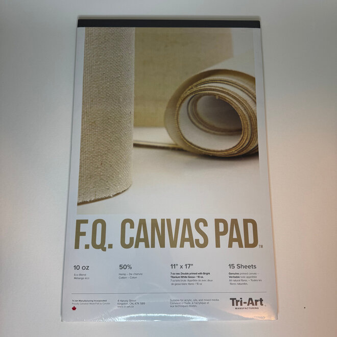 Tri-Art FQ Canvas Canvas Pad - 11x17