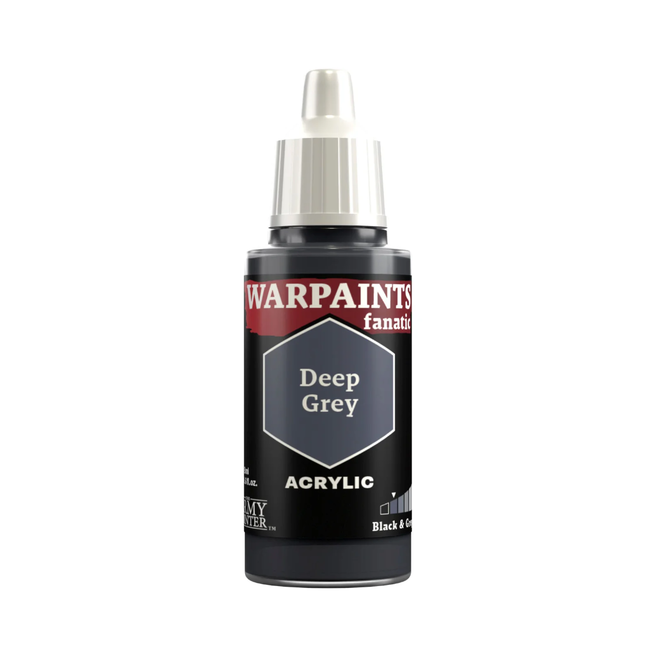 The Army Painter: Warpaints Fanatic: 18Ml Deep Grey