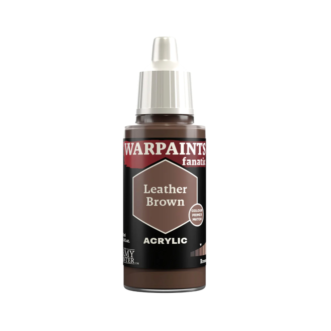 The Army Painter: Warpaints Fanatic: 18Ml Leather Brown