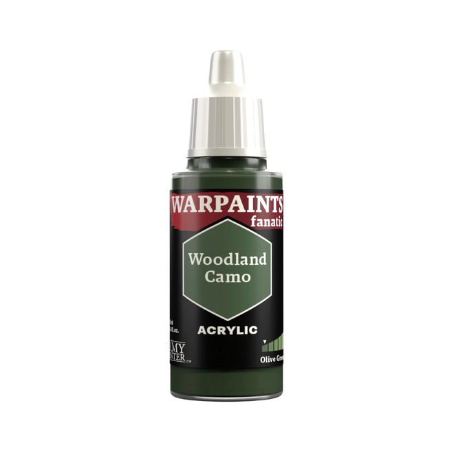 The Army Painter: Warpaints Fanatic: 18Ml Woodland Camo