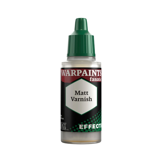 The Army Painter: Warpaints Fanatic: 18Ml Effects: Matt Varnish