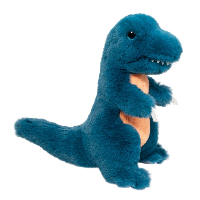 Douglas Cuddle Toy Plush - Kennie Soft Blue T-Rex