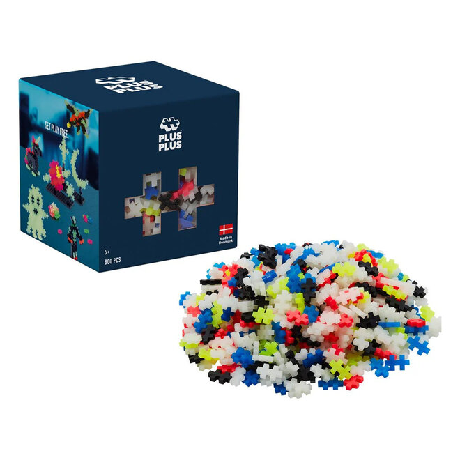 Plus Plus - Glow Set - 600pcs