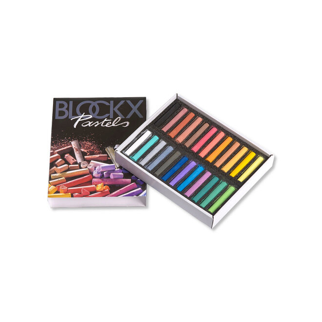 Blockx Pastels - Assorted Pastels - 24 Sticks