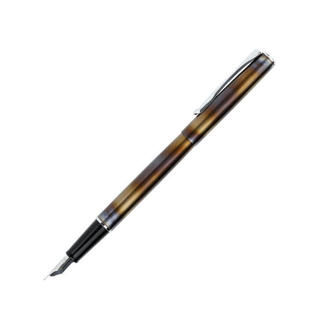 Diplomat Traveller Fountain Pen - Flame - Medium Nib