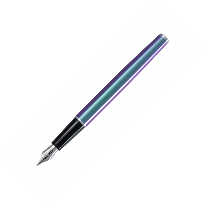 Diplomat Traveller Fountain Pen - Funky Petrol - Medium Nib