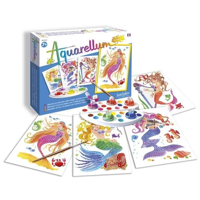 Aquarellum Junior: Watercolour Designs - Mermaids