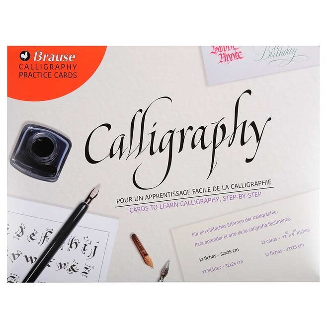 Brause Calligraphy Practice Cards