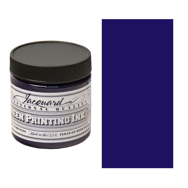 Jacquard Professional Screen Printing Ink 4oz Violet