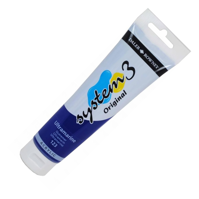 System 3 Original Acrylic - 150ml Ultramarine
