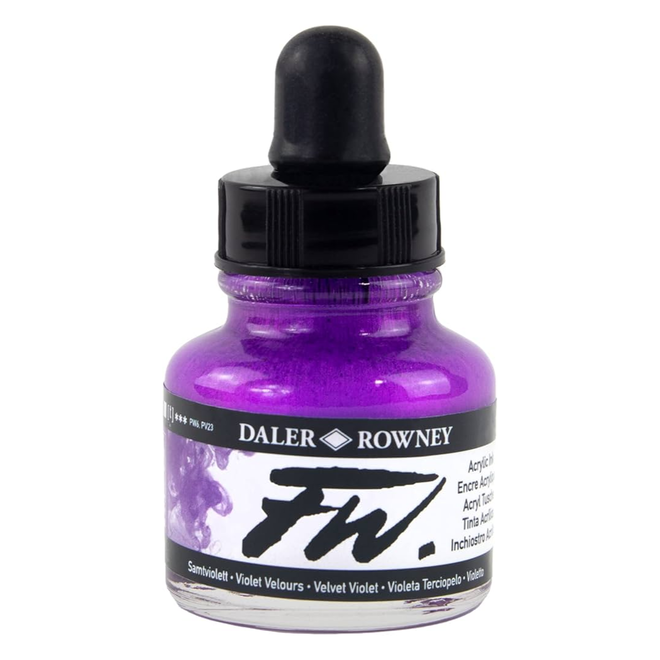 Daler Rowney Fw Acrylic Ink Velvet Violet 1Oz