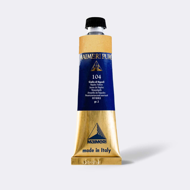 Maimeri Puro Extra Fine Oil Paint 40Ml Naples Yellow