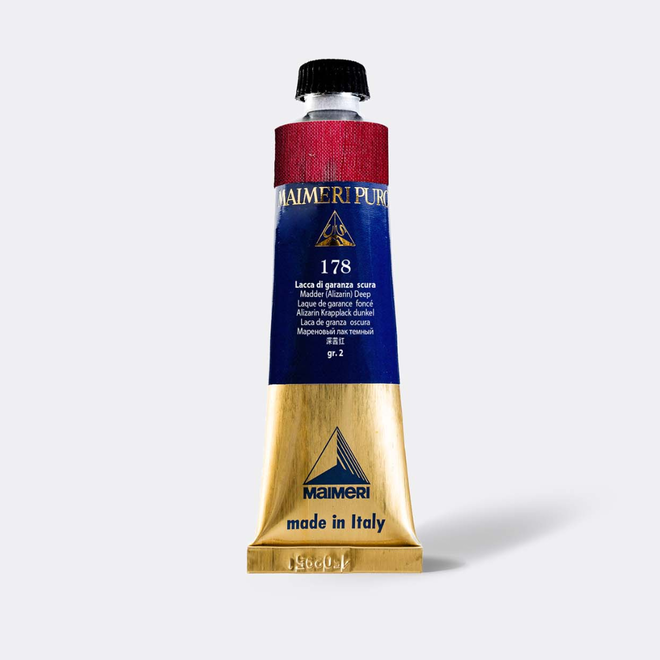 Maimeri Puro Extra Fine Oil Paint 40Ml Madder (Alizarin) Deep