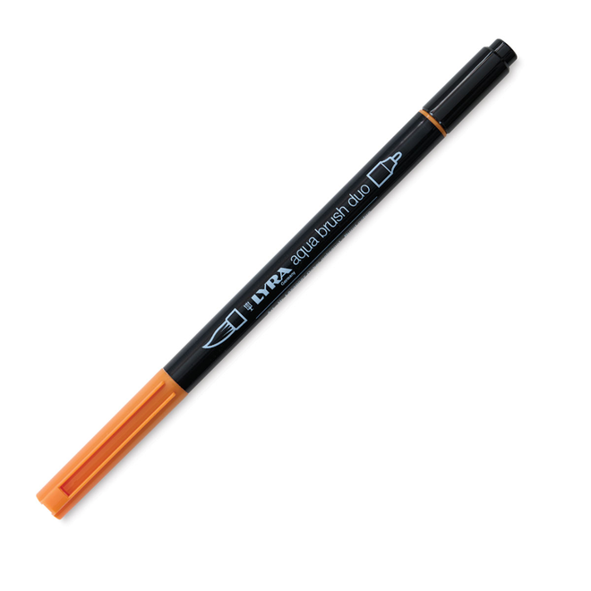 Lyra Aqua Brush Duo Marker - Burnt Ochre