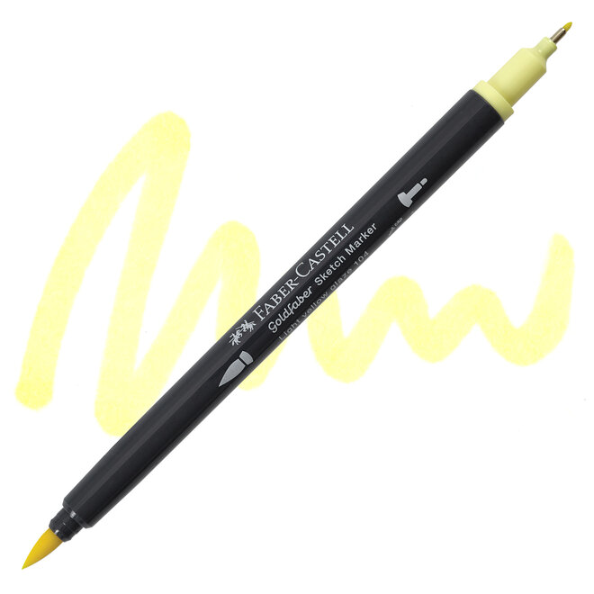 Faber-Castell Goldfaber Sketch Marker - Light Yellow Glaze 104
