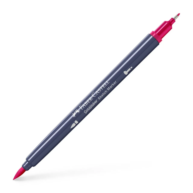 Faber-Castell Goldfaber Alcohol Sketch Marker - 127 Pink Carmine