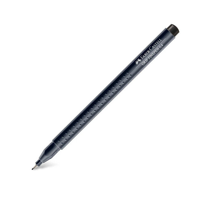 Faber-Castell Grip Finepen Fineliner 0.4 - N99 Black