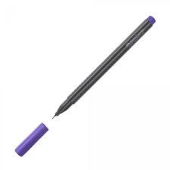 Faber-Castell Grip Finepen Fineliner 0.4 - CS37 Purple
