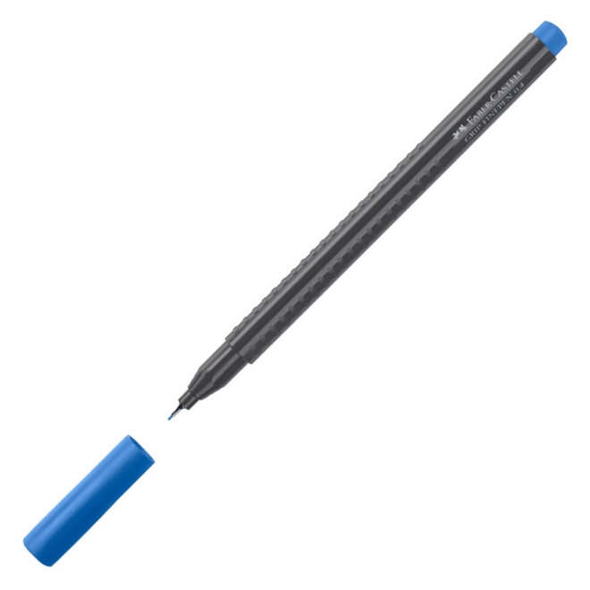 Faber-Castell Grip Finepen Fineliner 0.4 - C47 Indanthrene Blue