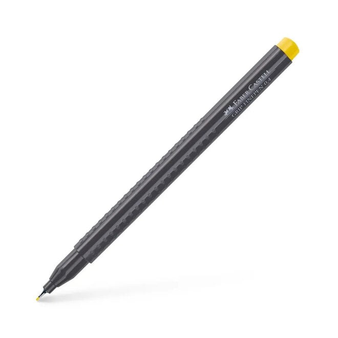 Faber-Castell Grip Finepen Fineliner 0.4 - AM07 Cadmium Yellow