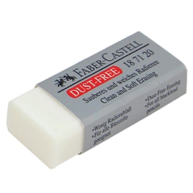Faber Castell Dust Free Eraser White