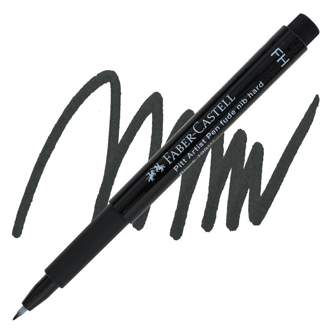 Faber-Castell Pitt ArtistPen Fude Nib Hard - Black 199 - FH