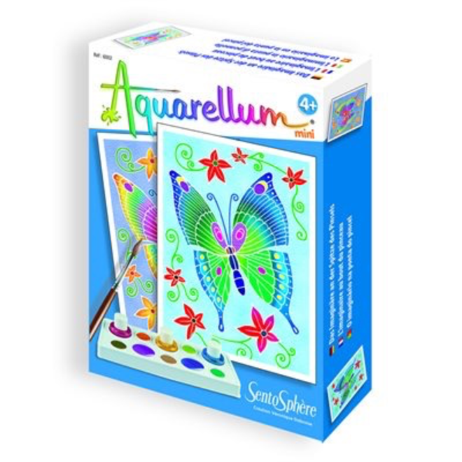 Aquarellum Mini: Watercolour Designs - Butterflies