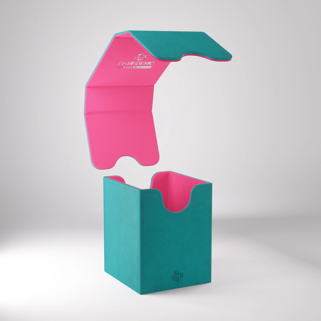 Gamegenic Deck Box - Squire 100+ XL Convertible - Exclusive Teal & Pink