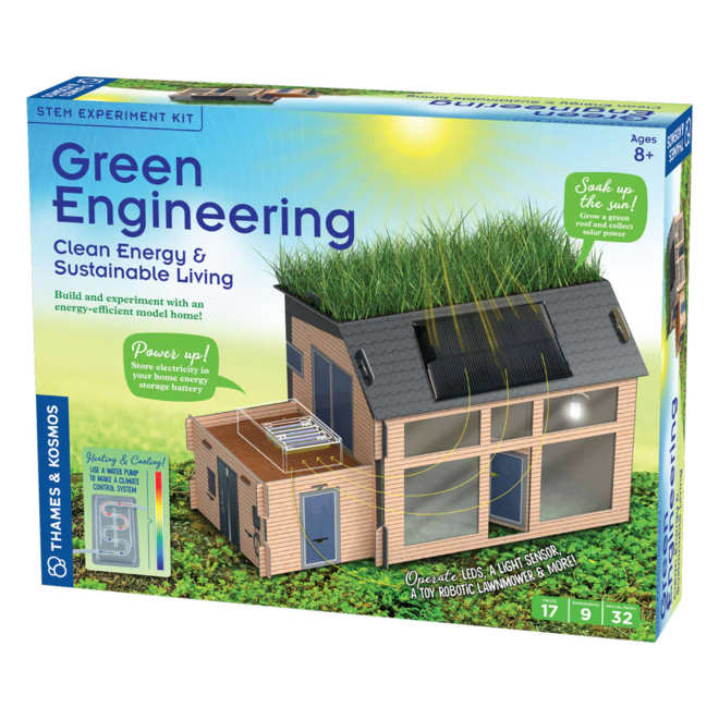 Thames & Kosmos: STEM Experiment Kit - Green Engineering: Clean Energy & Sustainable Living