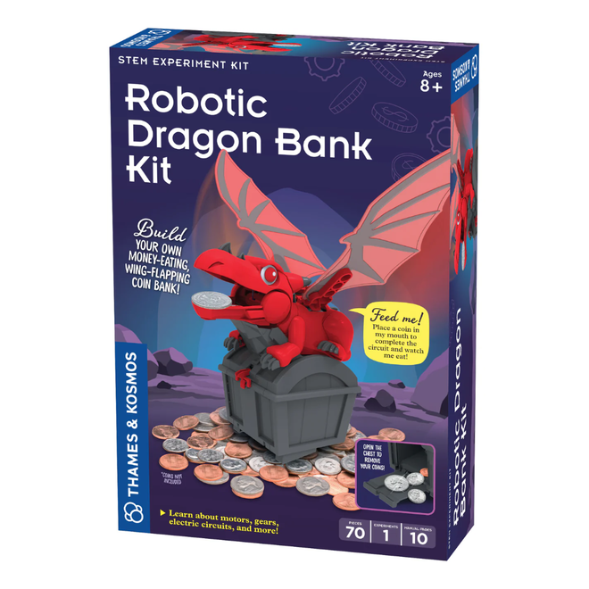 Thames & Kosmos: STEM Experiment Kit - Robotic Dragon Bank