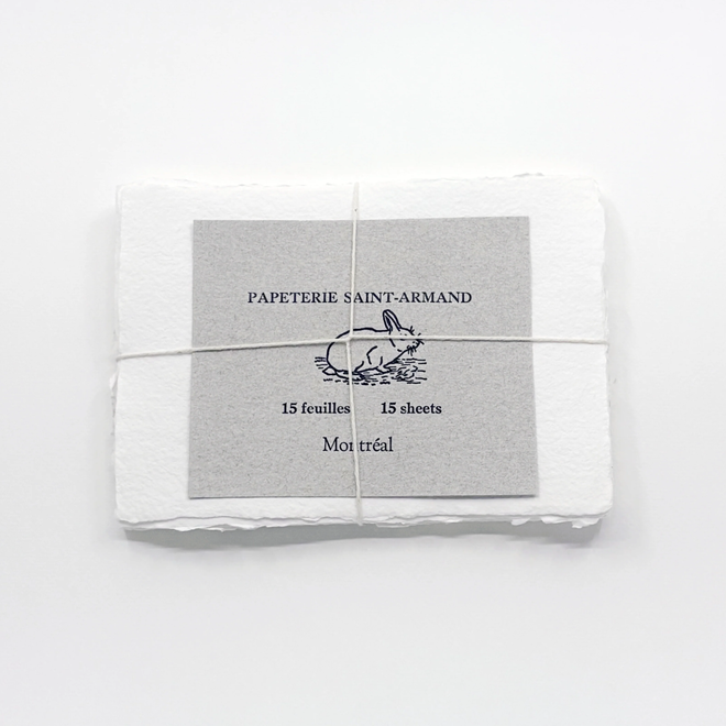 Saint Armand Handmade Watercolour Paper - 5x7 - White - 15 Sheets