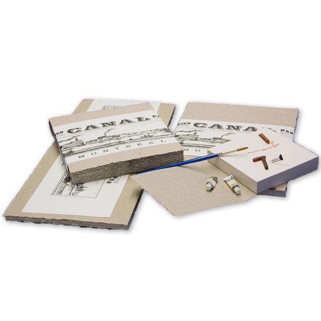 Saint Armand Vintage Cotton Canal Paper - 9x10", Assorted Colours