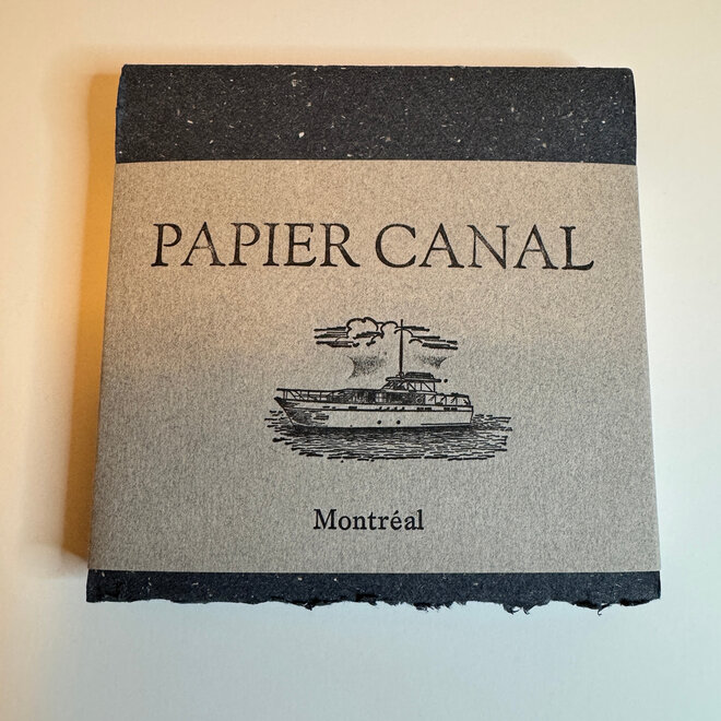 Saint Armand Canal Montreal Paper Pad - 6x6 - Black