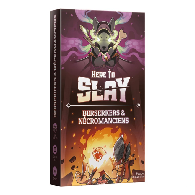 Here to Slay Extension - Berserkers & Necromanciens - Français