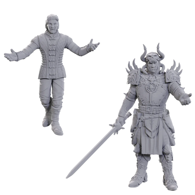 D&D: Nolzur's Marvelous Unpainted Miniatures - Baldur's Gate 3: Sarevok Anchev & Raphael