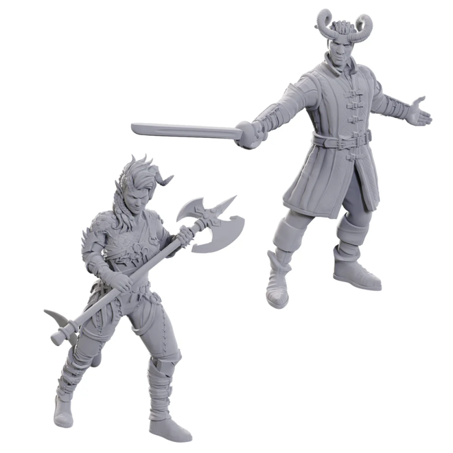 D&D: Nolzur's Marvelous Unpainted Miniatures - Baldur's Gate 3: Wyll & Karlach